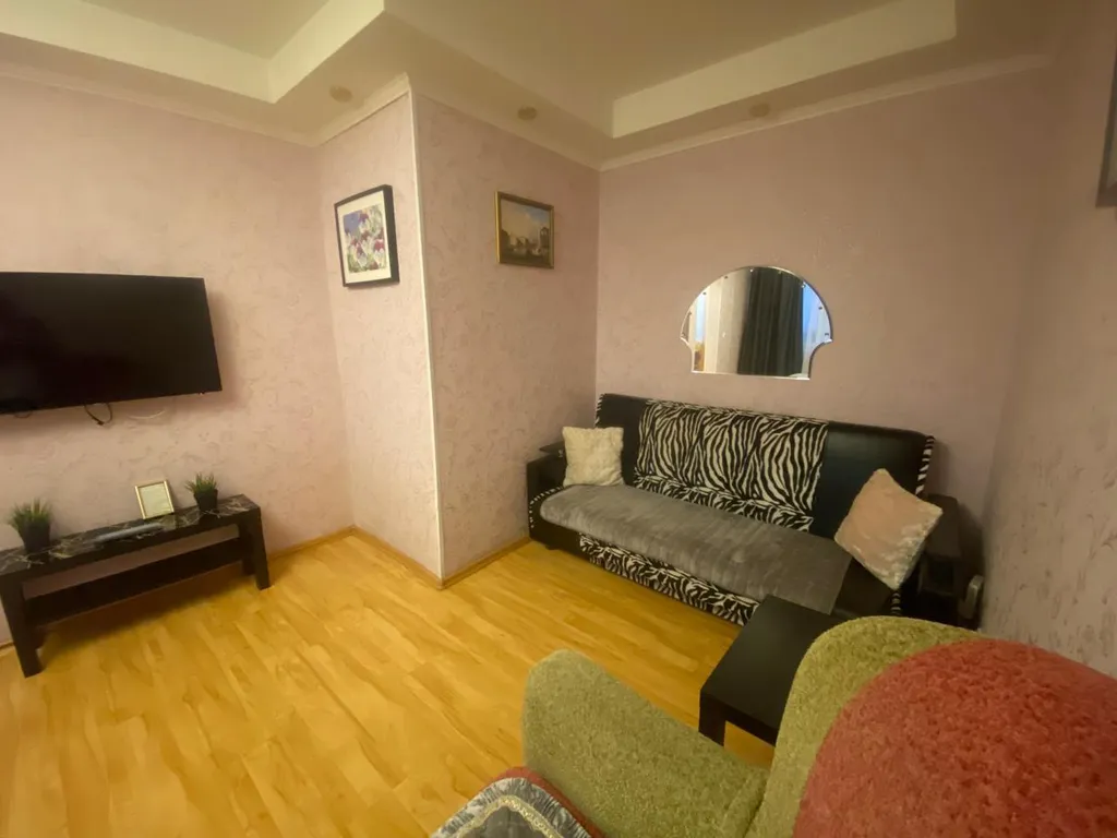 1-комнатная квартира с красивым видом на город и балконом