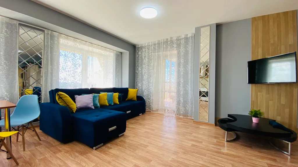 Видовые апартаменты на 16 этаже в Loft стиле