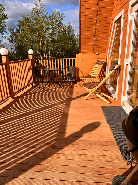 Домик а-фрейм на участке 10 соток