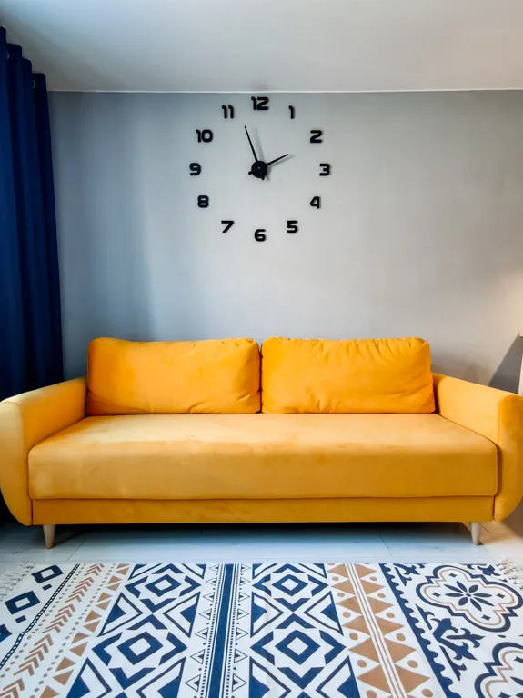 Уютная квартира в центре города с видом на гору