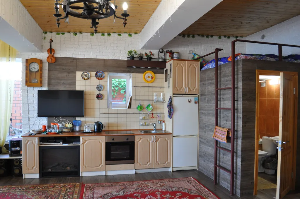 Коттедж дом на берегу реки