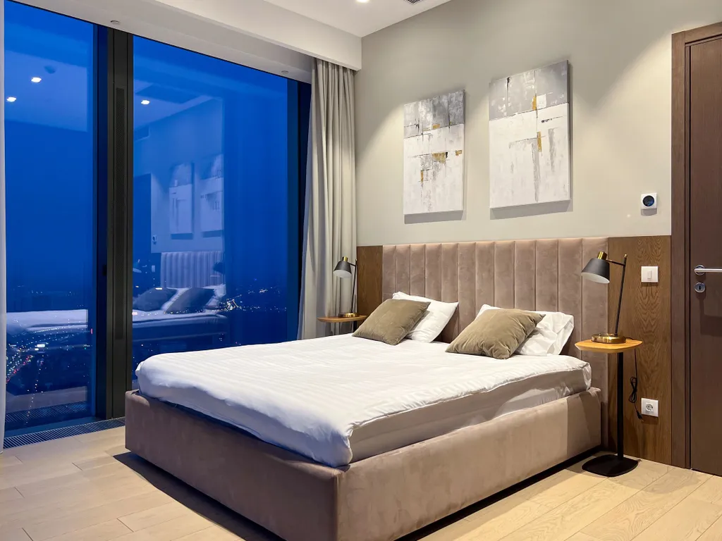 Угловой апартамент в Москва сити