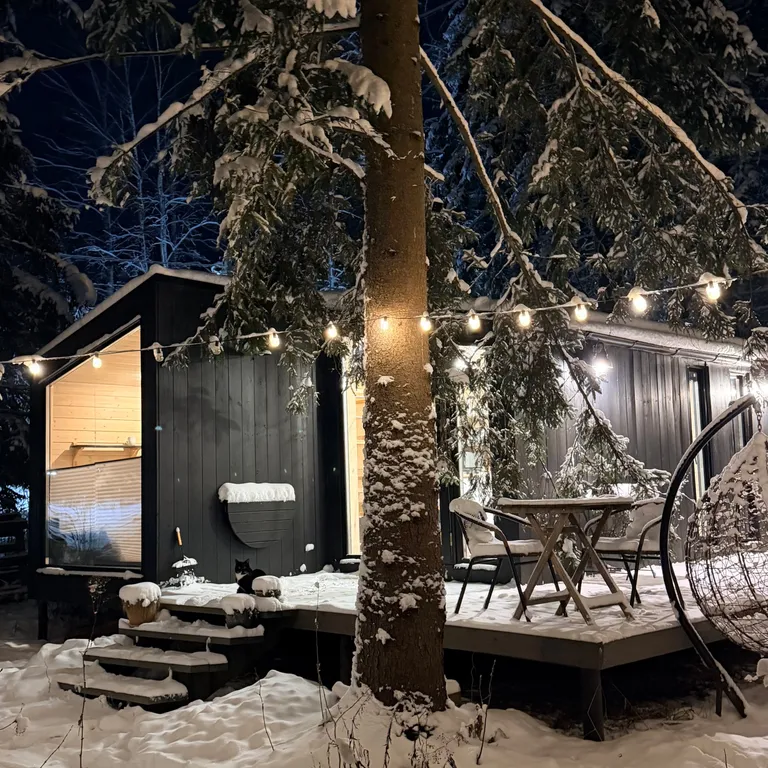 Коттедж Забудьте о городе, ваш лесной дом для тихого отдыха ждет вас — Истра