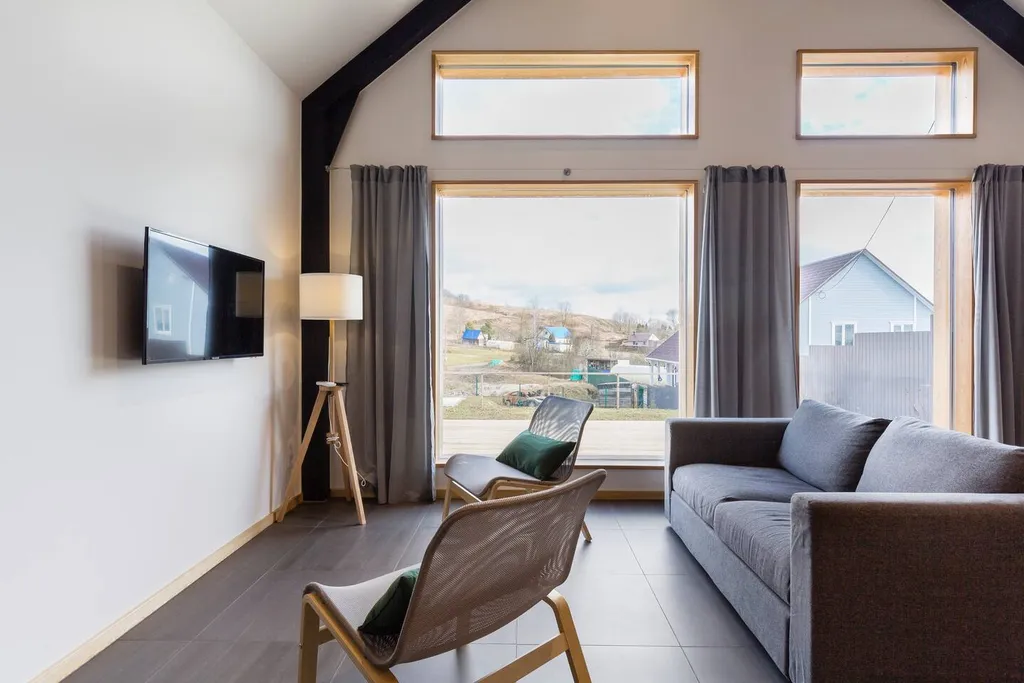 Коттедж Коттедж Family Barn Karvala - Barn house 65 & sauna — Красное Село