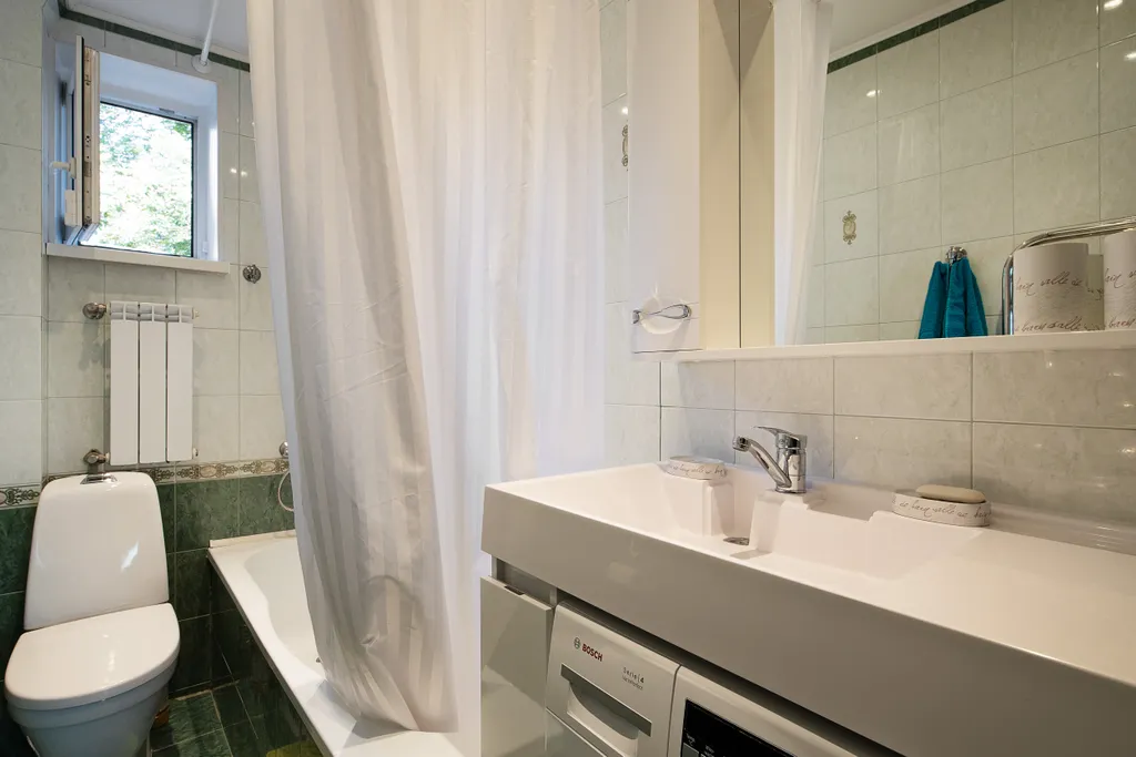 Очень уютная 4-комнатная квартира в центре города с сауной, зоной барбекю