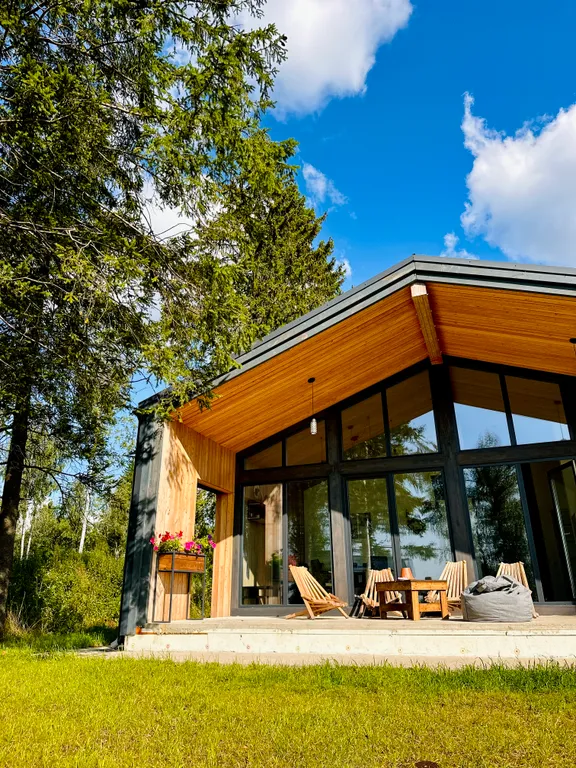 Коттедж Новые зимние дома в 5 минутах от главных горнолыжных курортов — Коробицыно