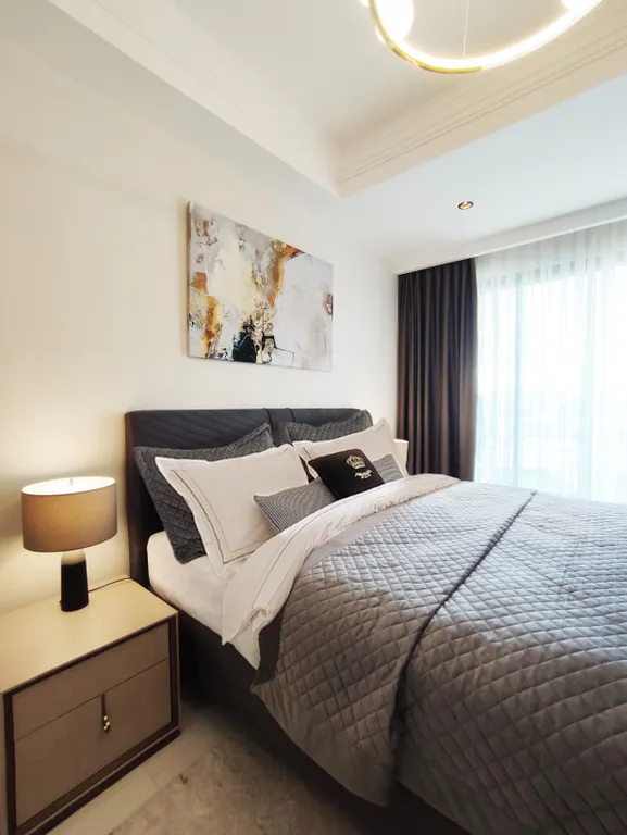 Просторная квартира 1+1 со всем необходимым в комплексе Azura world