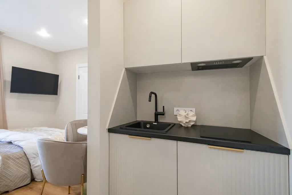 Квартира Квартира Современная студия рядом с Центрaльнoй клиничеcкoй больницей — Новоивановское