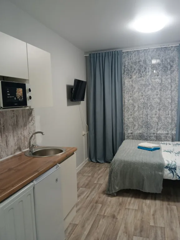 Квартира Квартира Светлая студия в тихом районе — Москва