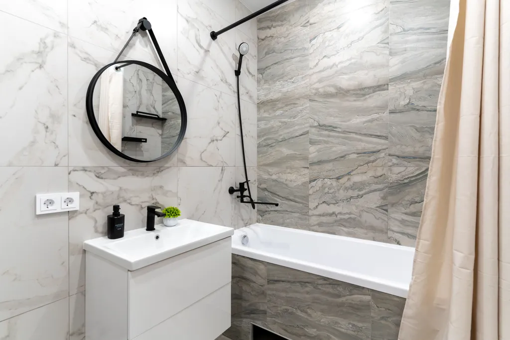 Квартира Квартира Нежная евродвушка в мятных тонах — Екатеринбург