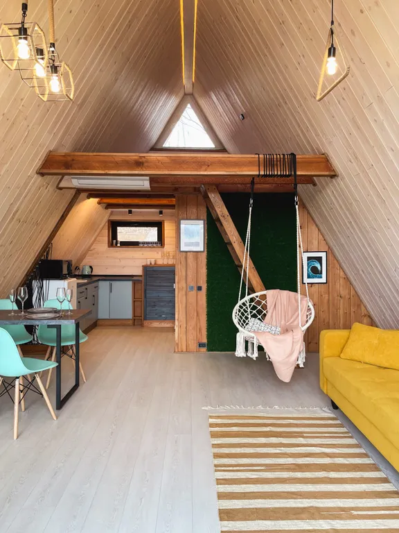 Уютный дом A-frame