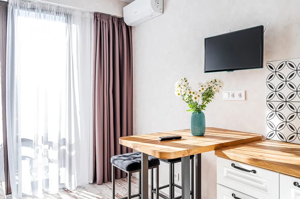 Студия 23 с видом на горы