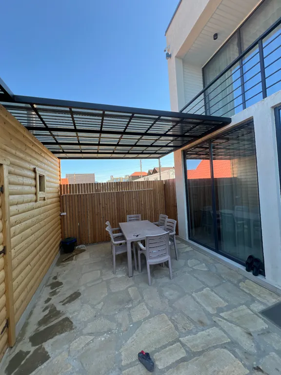 Коттедж на берегу Каспийского моря с парилкой во дворе