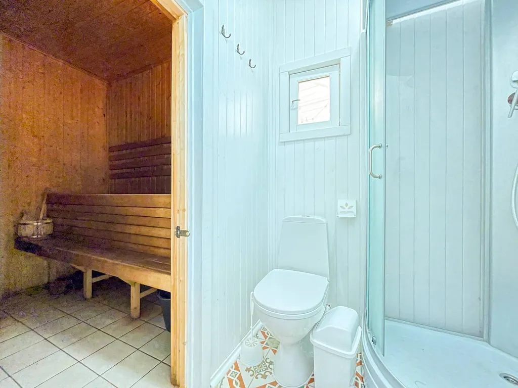 Сканди домик с баней