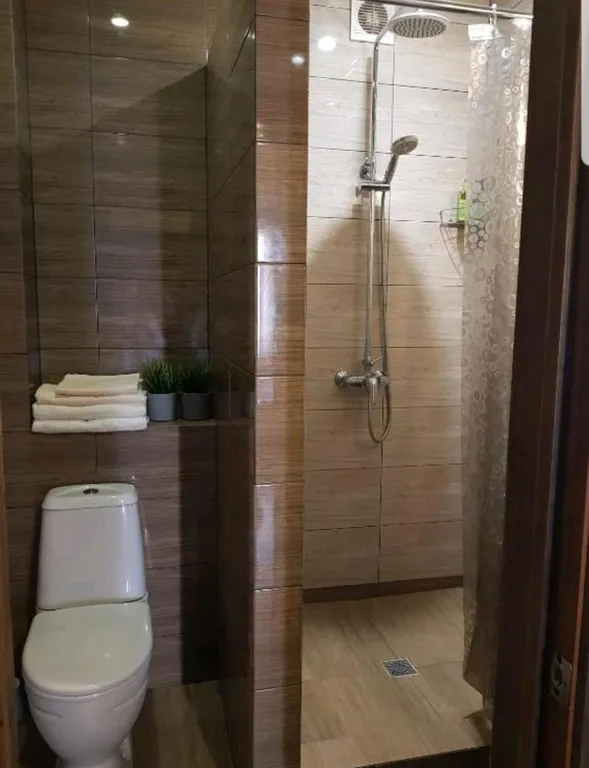 Шале с камином в центре города