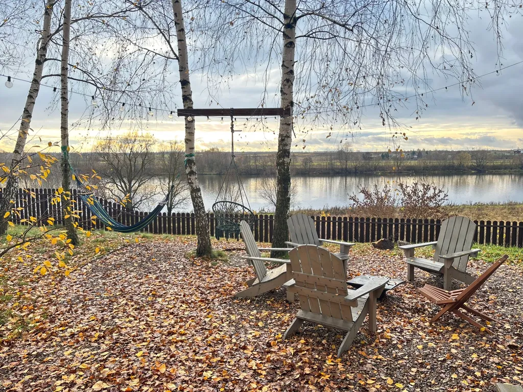 Коттедж Дом на берегу реки, Коломна — Елино