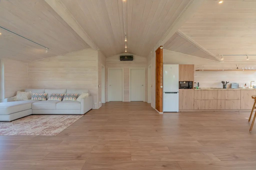 Светлый дом с панорамной гостиной