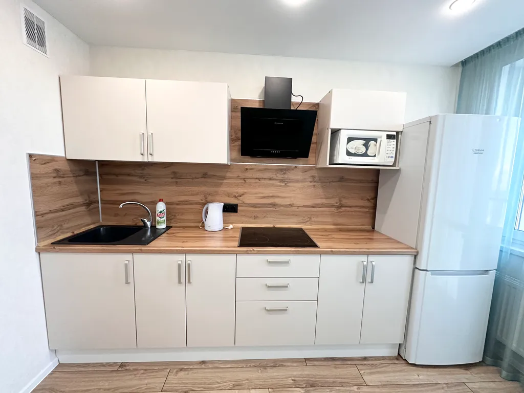 Современная однокомнатная квартира в самом сердце жизни города