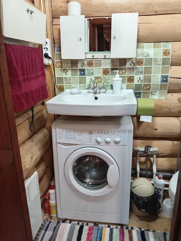 Домик с русской печкой и со всеми удобствами