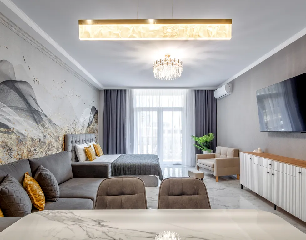 Просторная студия в новом жк