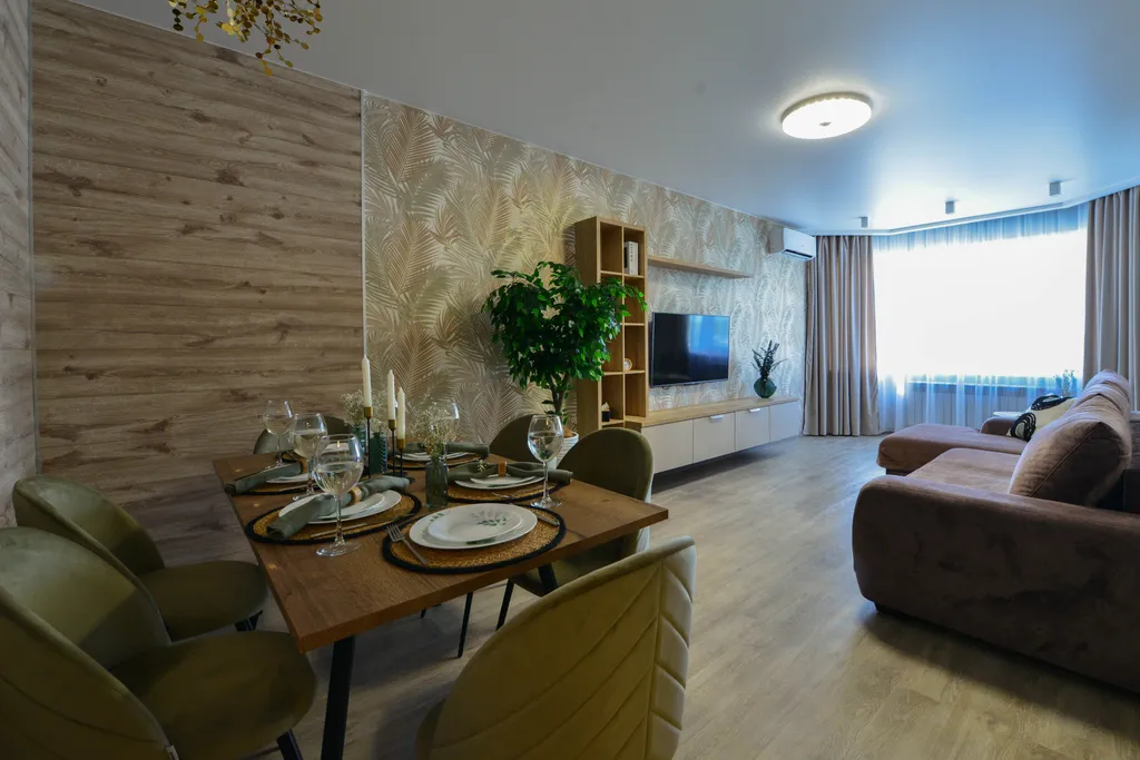 Квартира Трехкомнатные апартаменты ТСЖ Олимп с видом на Амур — аренда посуточно в Хабаровск