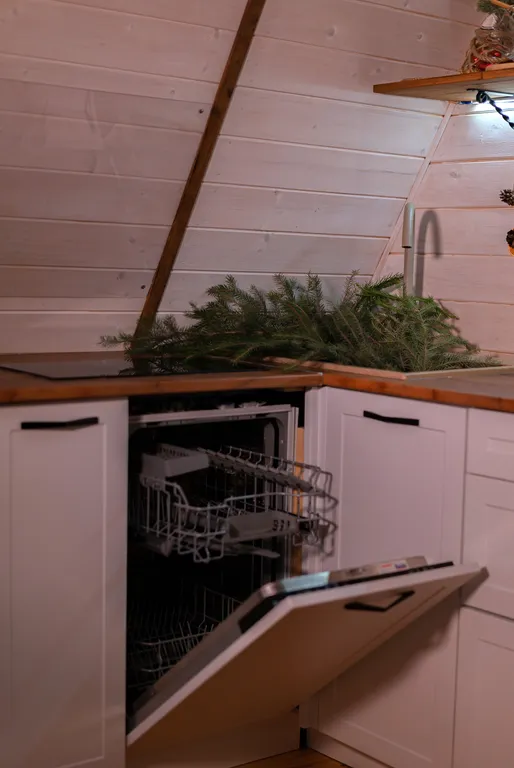 Коттедж A-frame дом Изумруд — Образцово