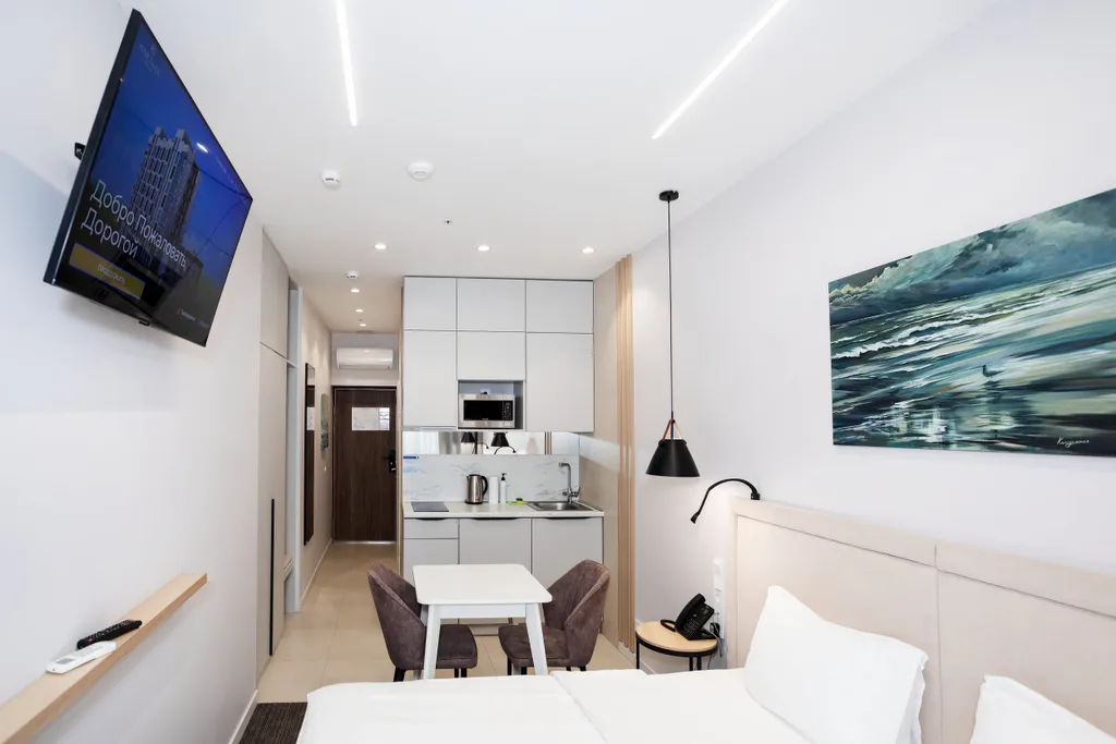 Квартира Квартира Мартини СПА 6 Бесплатное посещение СПА комплекса — Светлогорск