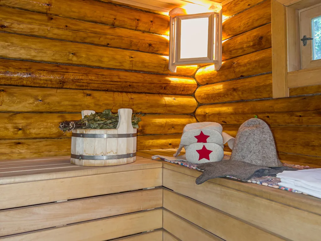 Коттедж Дом с баней и купелью — Агалатово