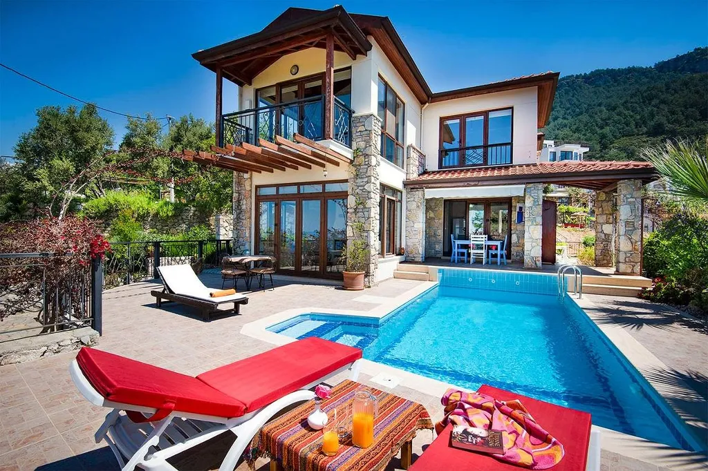 Коттедж Вилла с видом на море — Фетхие