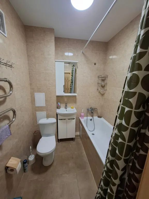 1-комнатная квартира 38 м2, 4-9 этаж