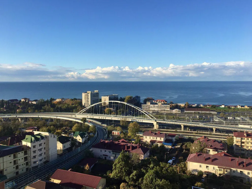 Квартира Современная квартира с видом на море — Адлер