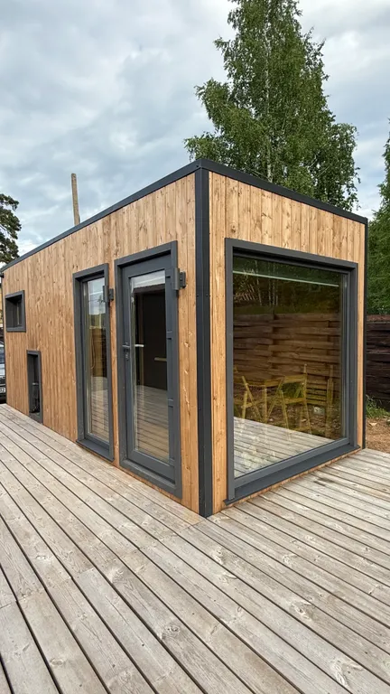 Шале с баней на дровах