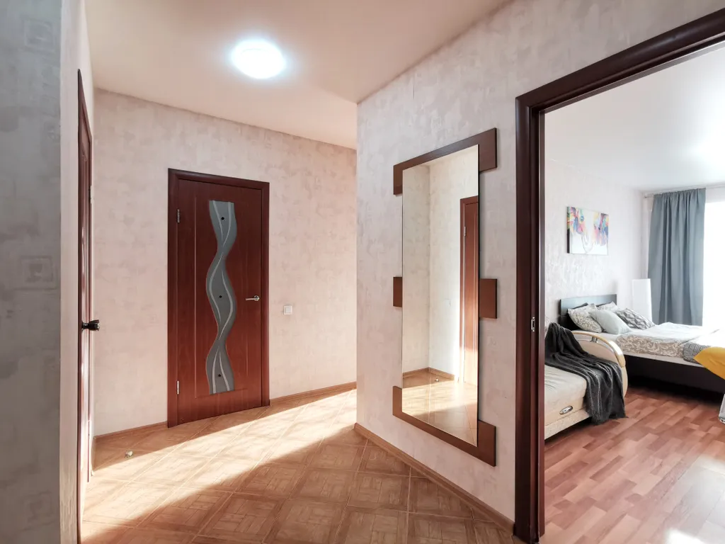 Уютная однокомнатная квартира с видом Волгу