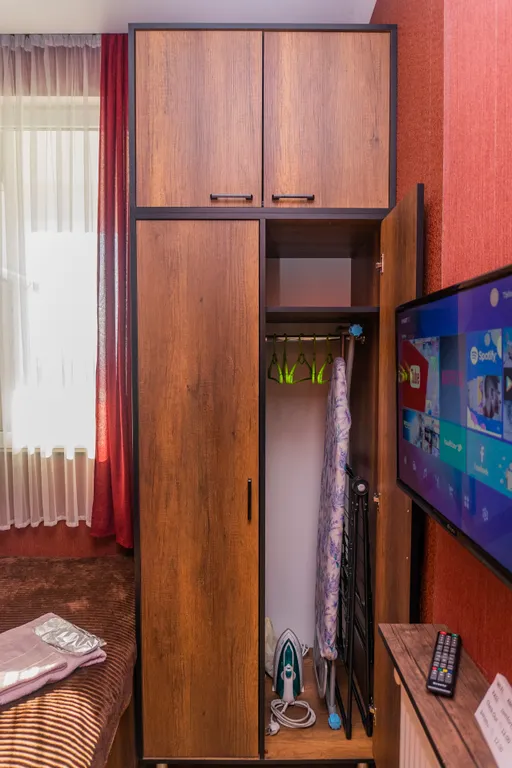 Уютная квартира с большим балконом и видом на город