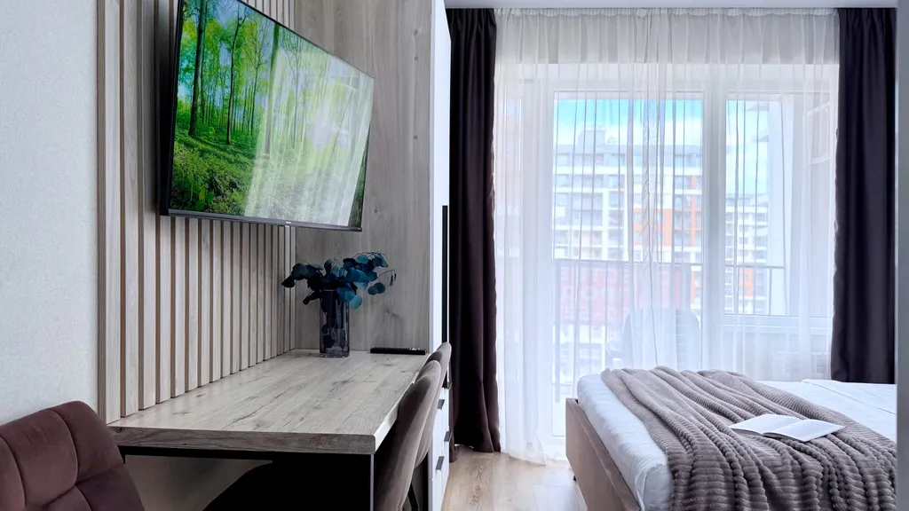 Новая уютная студия у моря