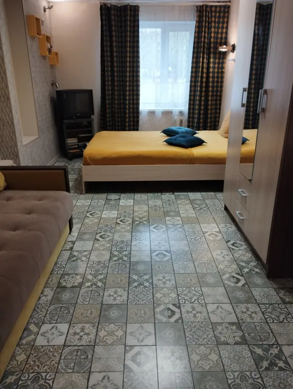 Однушка в лёгком лофте в современном апарт- отеле на въезде в город