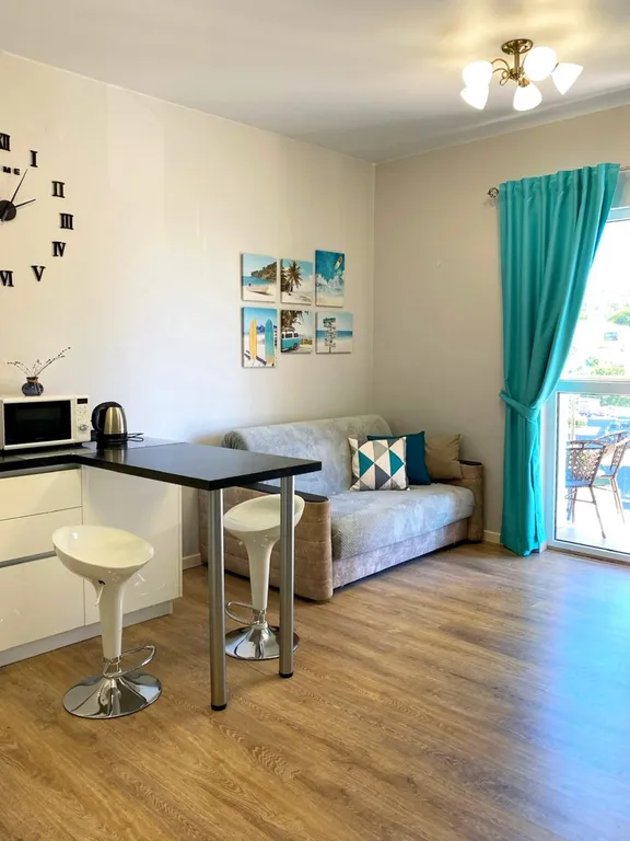 Студия с балконом и видом на море и горы ЖК Анаполис