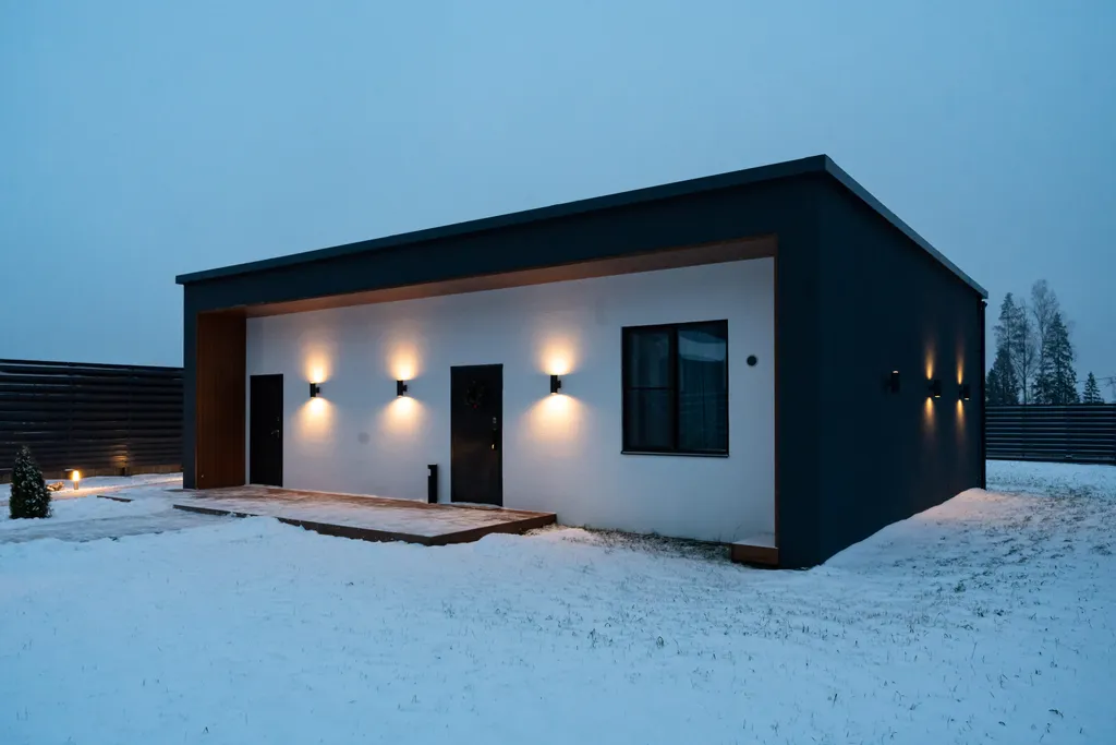 Большой коттедж с сауной