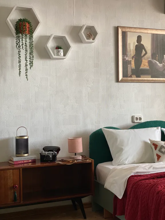 Просторная квартира с видом на город и парк