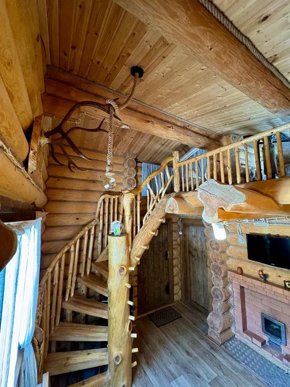 Уютный загородный дом-баня