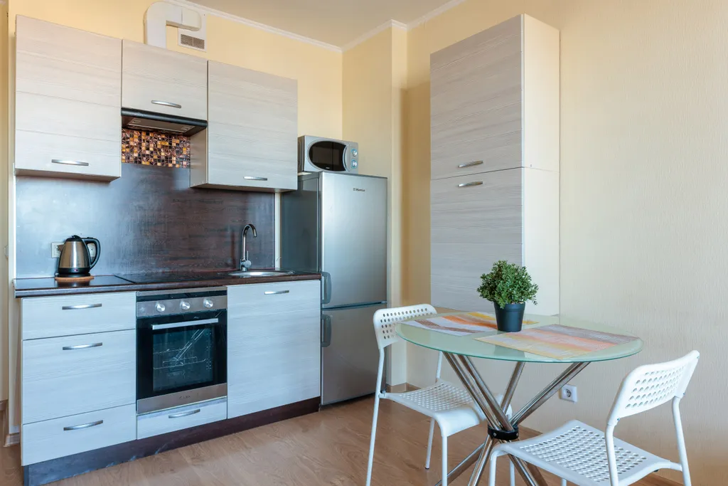 Квартира Квартира Sutki Rent с видом на Охту — Санкт-Петербург