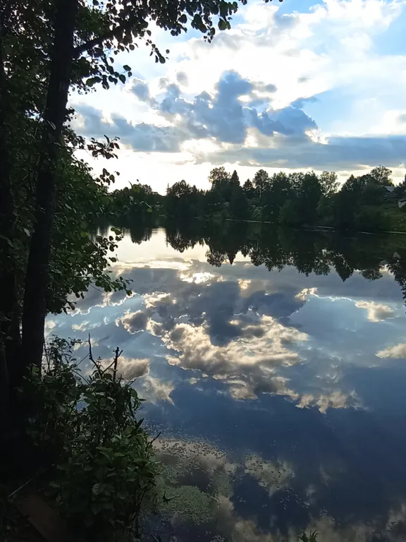 Уютный дом с выходом к пруду