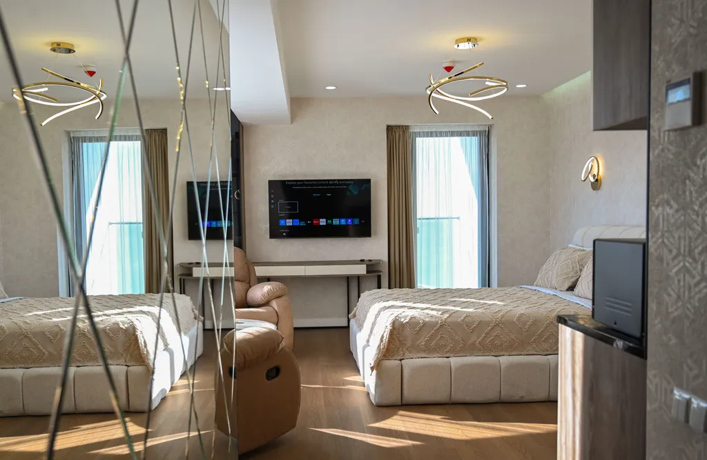 Люкс-апартаменты 0 линия, рядом с парком и дельфинарием