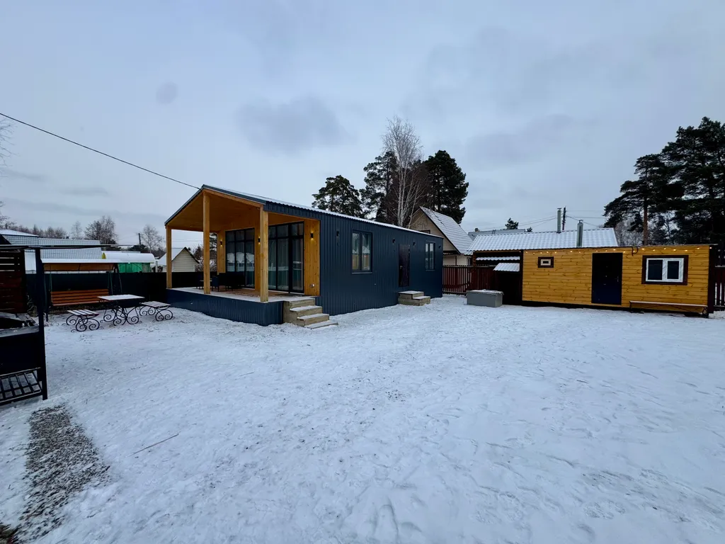 Уютный загородный дом с баней