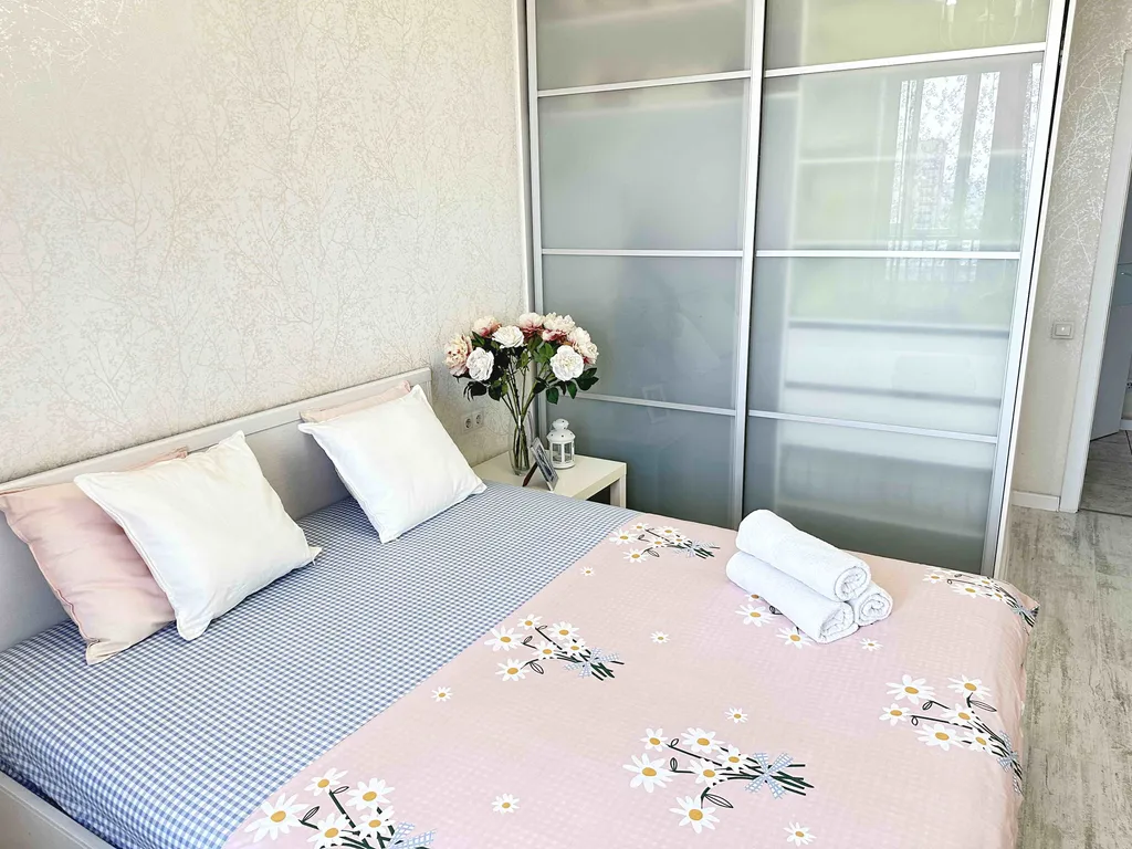 Двухкомнатная на Спортивной с Джакузи, шесть спальных мест