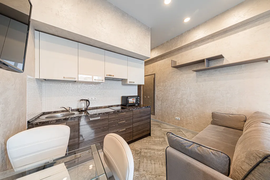 Апартамент с шикарным видом на горы и город