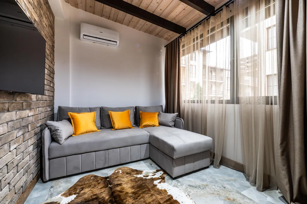 Аттик Лофт | 38 м² | 1 этаж + виды на вершины