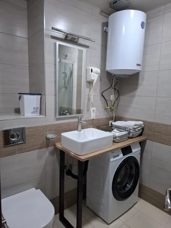 Апартаменты-студия с видом на море и закат