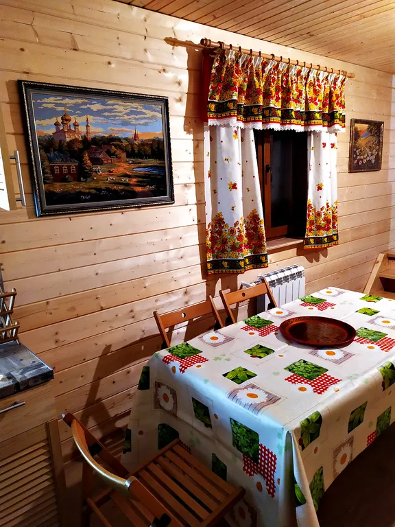 Дом в лесу с русской баней