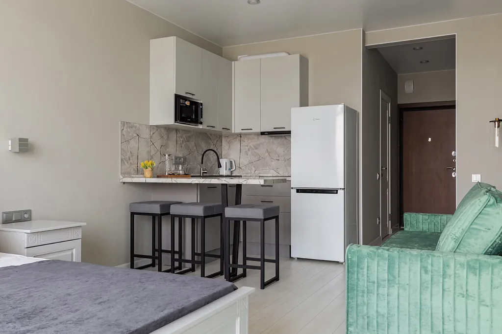 Квартира Уютные апартаменты с бассейном — Анапа